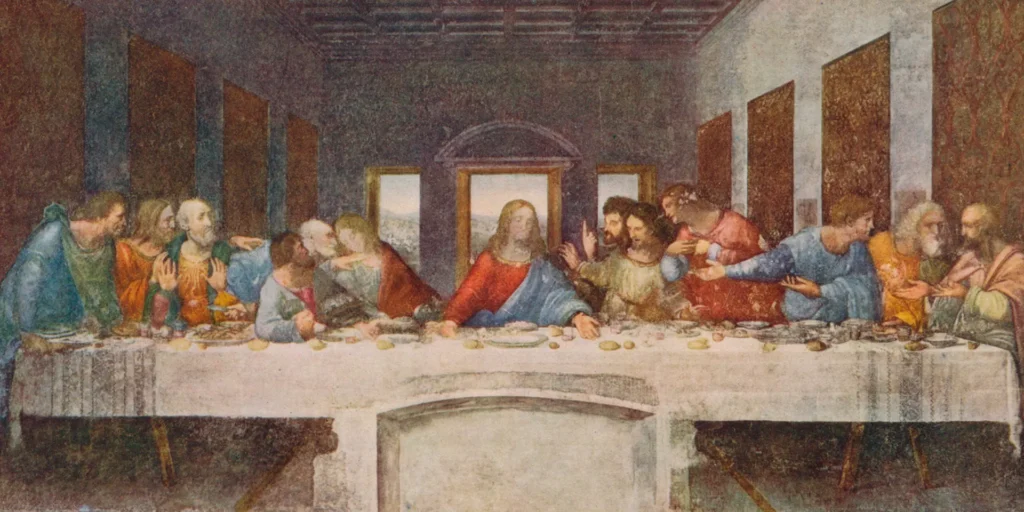 The Last Supper, Leonardo da Vinci [1452-1519]